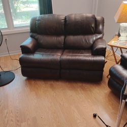 Leather Loveseat Sofa