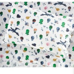 Pottery Barn Kids Minecraft Twin Sheets 