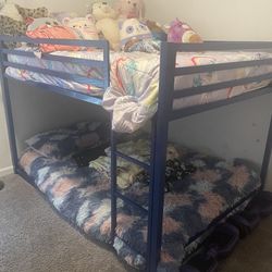 Full Size Bunk Bed 1 Mattress Included 
