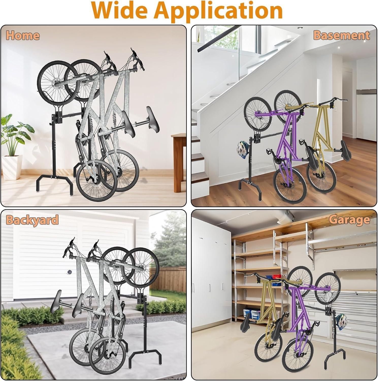 Brand New in Box – Bicycle Parking Rack for 2 Bikes