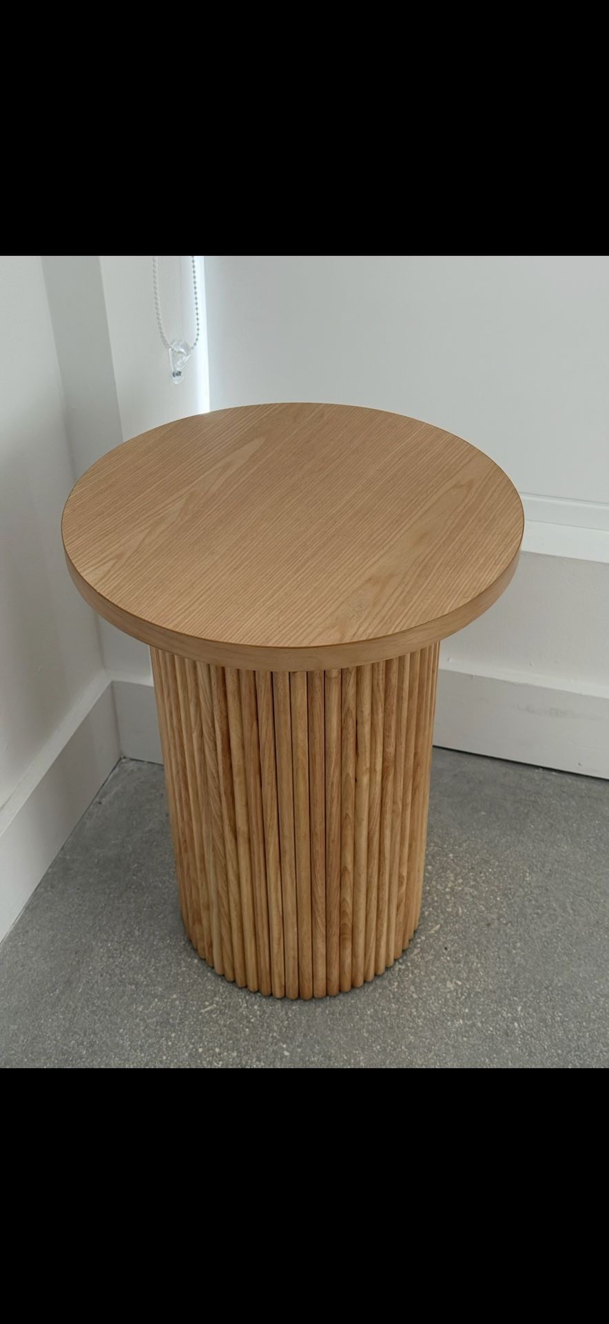 Wood End Table