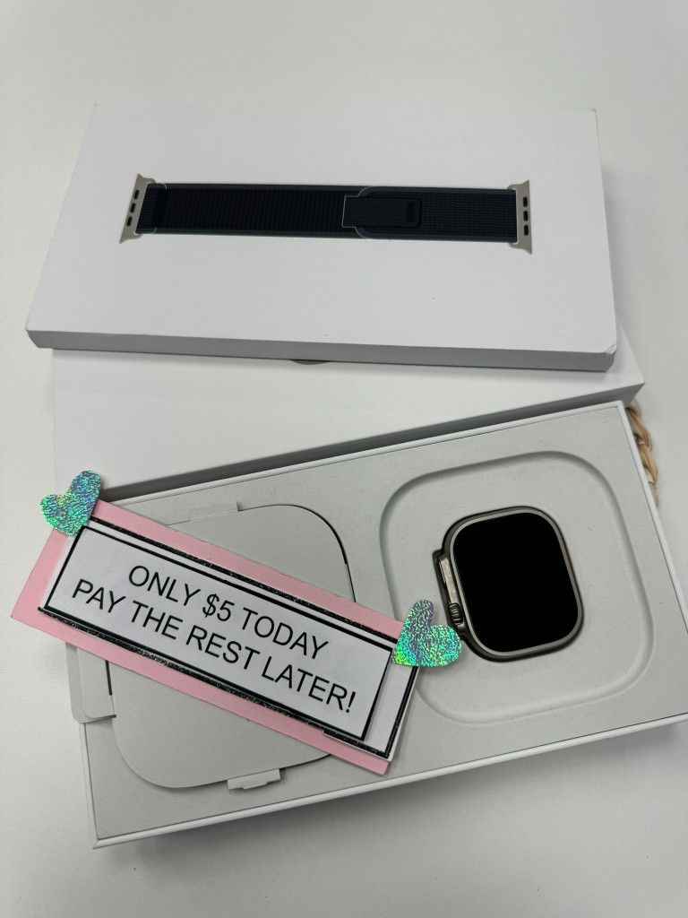 Apple Watch Ultra - Payments Available - Pay $5 Down To take It home 