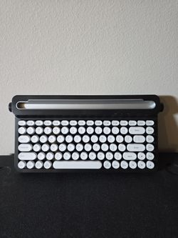 Retro Wireless Typewriter Mechanical Keyboard
