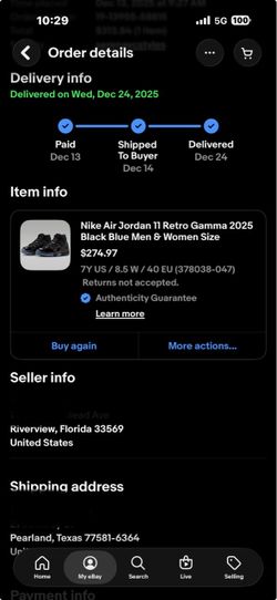 Nike Air Jordan 11 Retro Gamma Blue 2025
