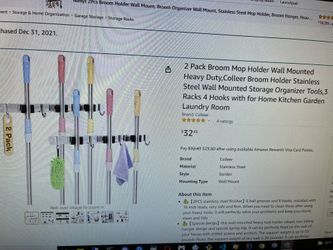 Heavy Duty Wall Mounted Holder- Brand New In box