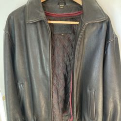 Leather jacket