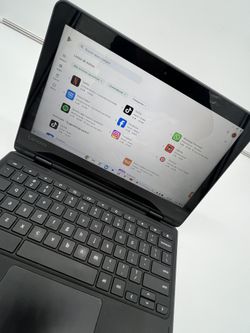 Lenovo 11.6" 300e Chromebook Touchscreen Games, Netflix, Play store $59