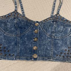 Cute Jeans Top 