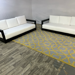 ( Delivery Available ) Joss and Main White Patio Couch Set