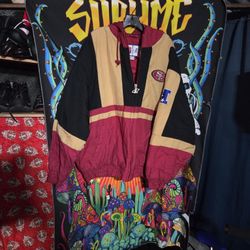 chaqueta vintage de los San Francisco 49ers de la NFL,