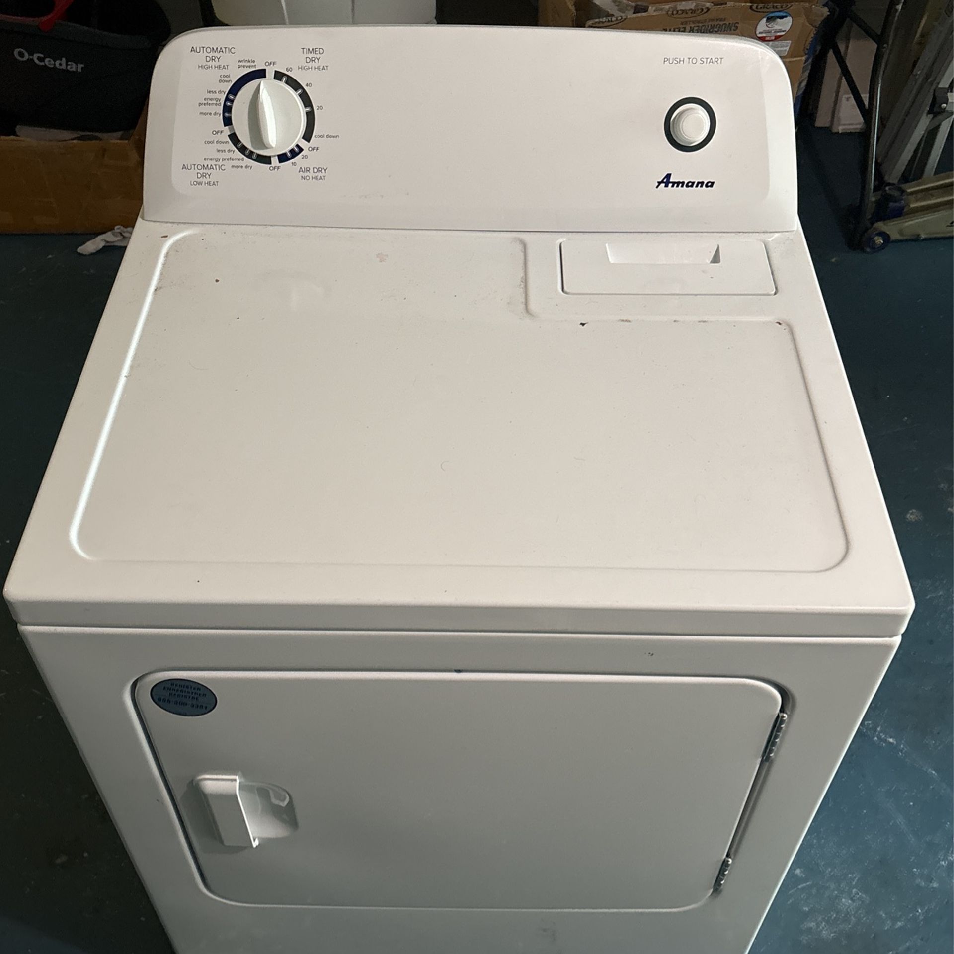 Amana Front Load Dryer