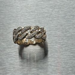 14K Gold Lab Diamond Ring