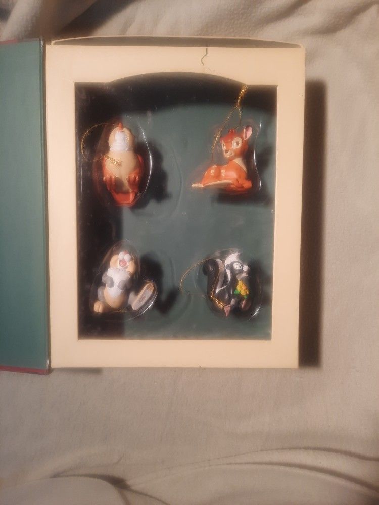 Disney Bambi Christmas Storybook Ornament Collection Retired