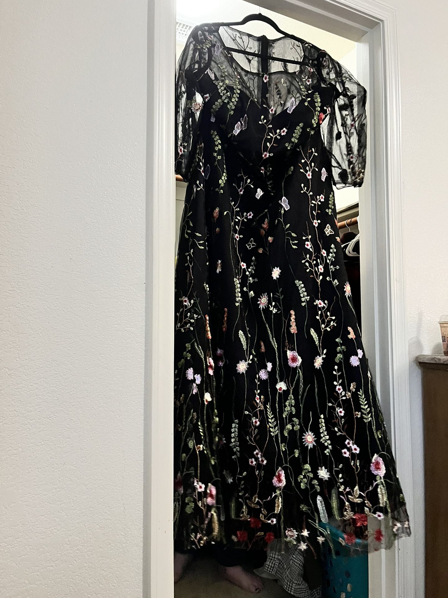 Black Dress Size 26