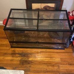 Big Glass Doors Tank