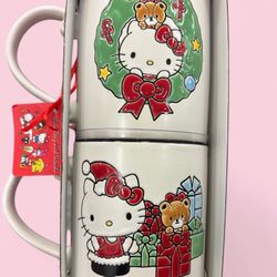 Hello kitty Christmas Mug Set