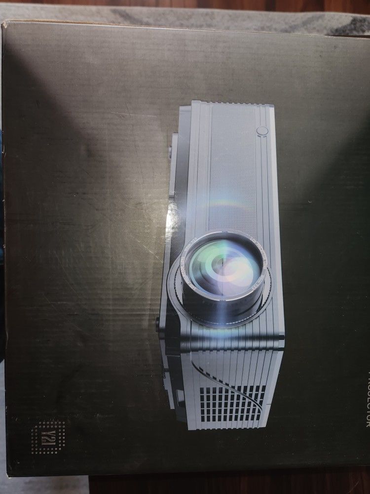 LCD Projector With Screen.