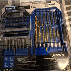 Cobalt Speed Fit Drill Bit Set