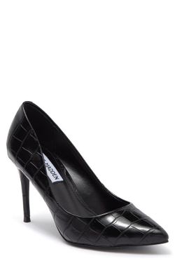 STEVE MADDEN LUIZA BLACK CROC