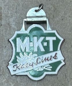 1960’s M-K-T Lines KATY Lines “PENDANT” Collectible RAILROAD Memorabilia 👀 (please read description)