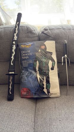 Spirit Deluxe Dragon Ninja Kids Costume Set
