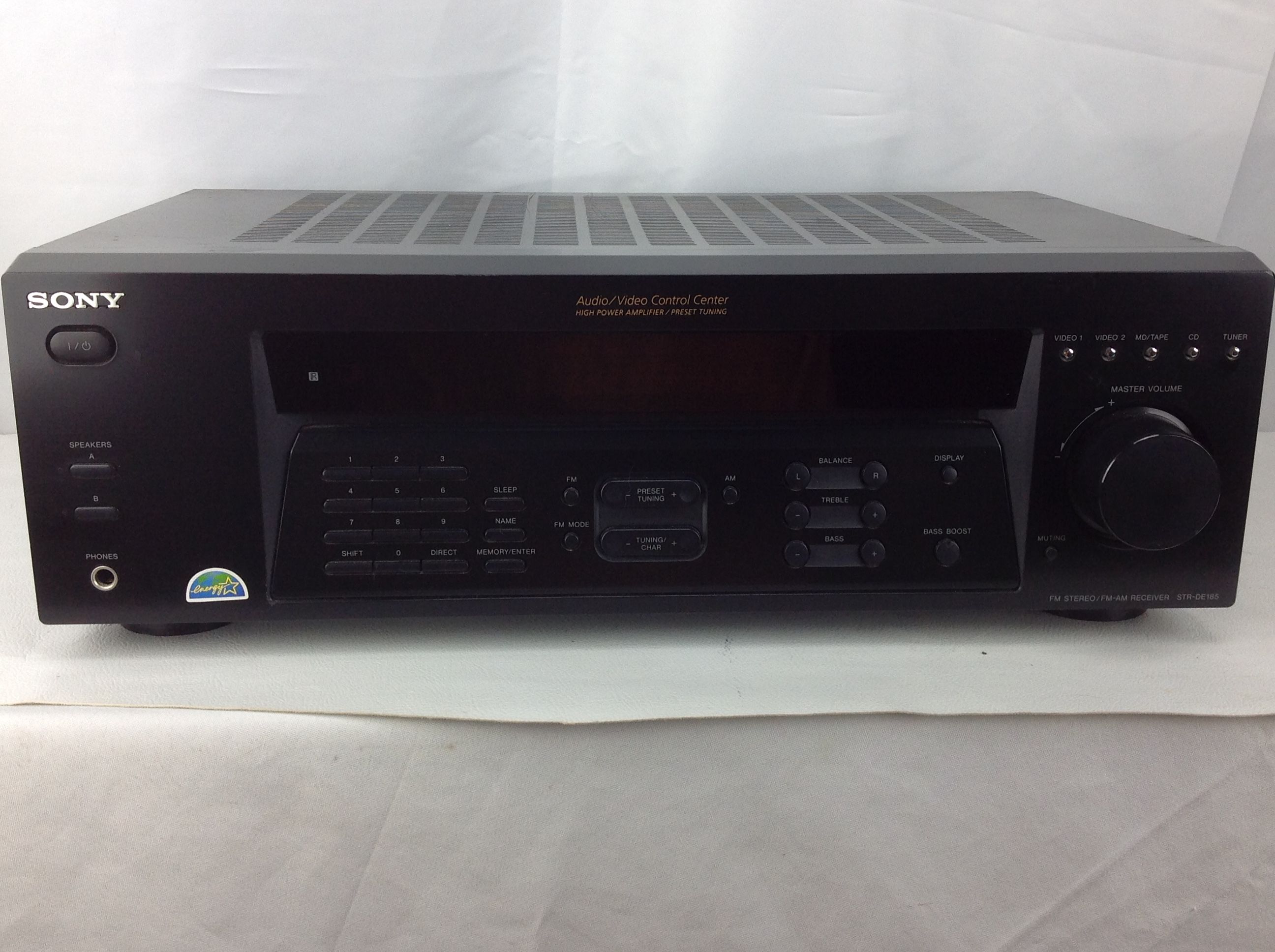 SONY AM/FM Stereo Receiver A/V Control Center