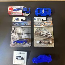 Subaru WRX STI Diecast Bundle