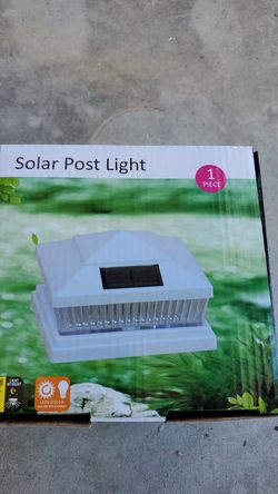Solar 6x6 post lights (15 available)