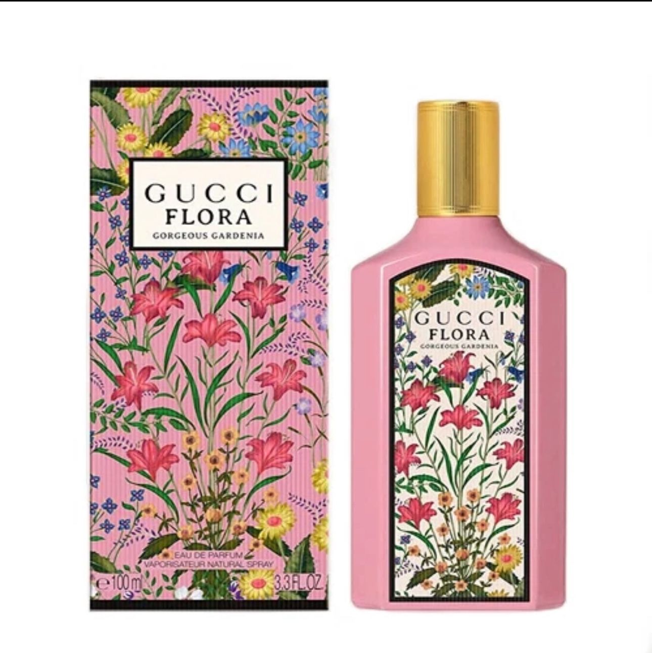 Gucci Flora Gorgeous Gardenia 3.3 oz EDP Perfume for Women New In Box