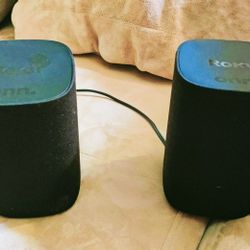 ONN - ROKU WIRELESS SURROUND SOUND SPEAKERS