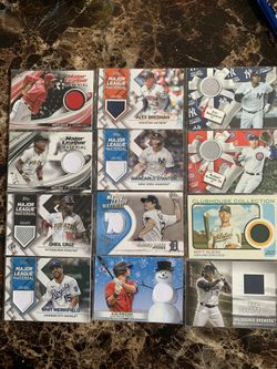 Baseball Relic Cards