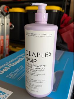 OLAPLEX Nº.4P BLONDE ENHANCER TONING SHAMPOO LITER