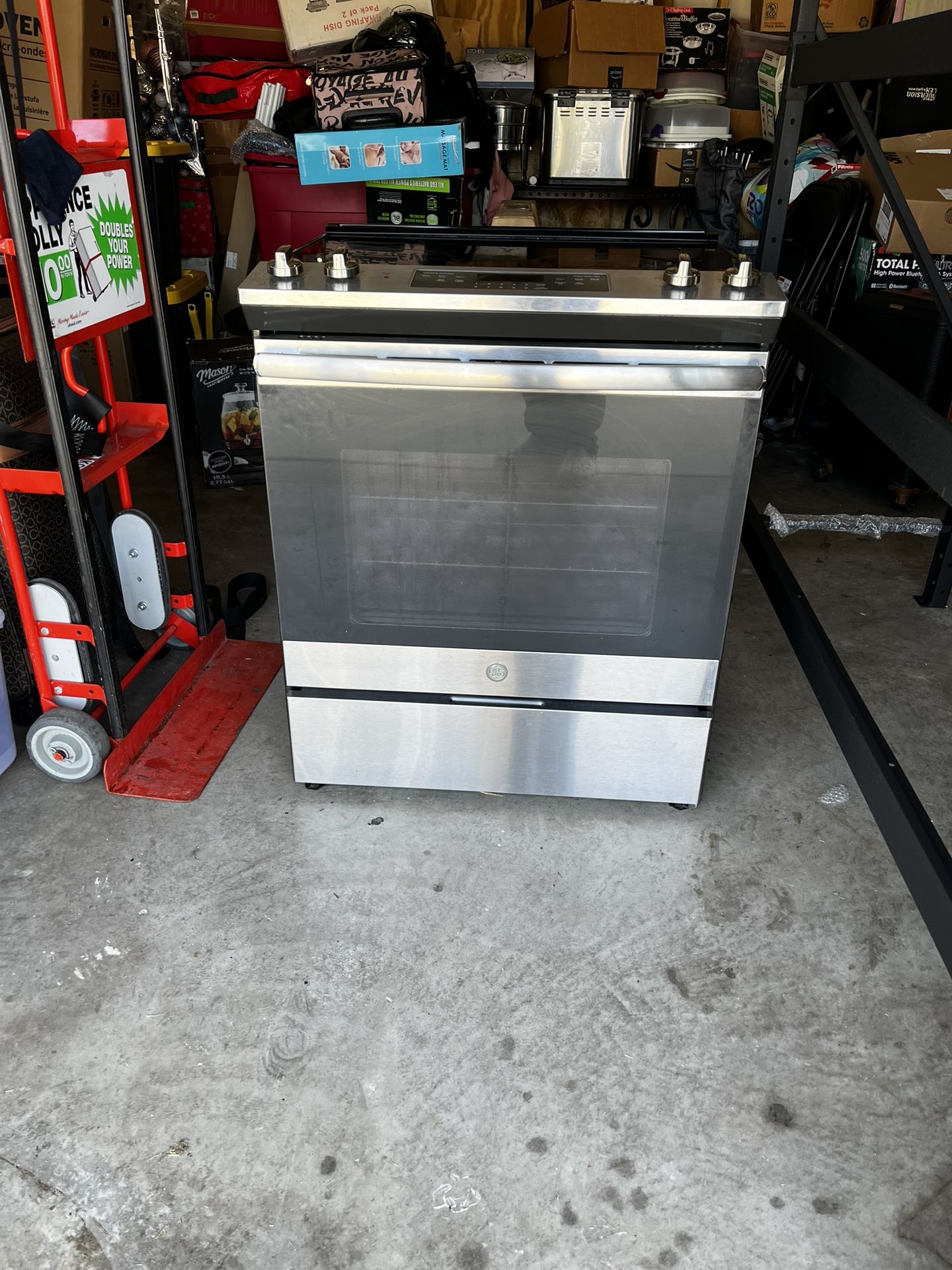 GE Electric Range MODEL JS645SL2SS