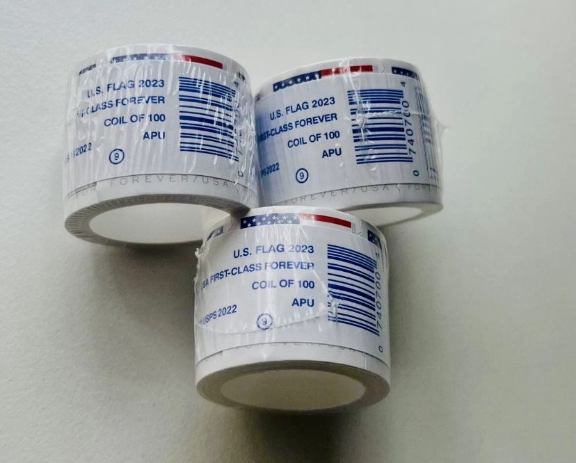 300 USPS Forever Stamps (3 Rolls Of 100) $219 Value SEALED AUTHENTIC
