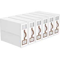 6 Pack Bed Sheets Organizers And Storage (King Size),Foldable Sheet Organizer With Handle For Linen Closet,Bedding Organizer Storage For Sheets, Duvet