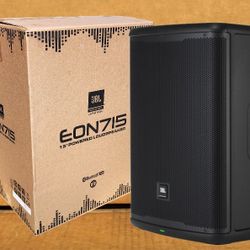 JBL 1300 Watts 15" Powered PA Speaker EON Series 715 DJ Monitor EON715 🚨 Payment Options Available 🚨 No Credit Needed 🚨 