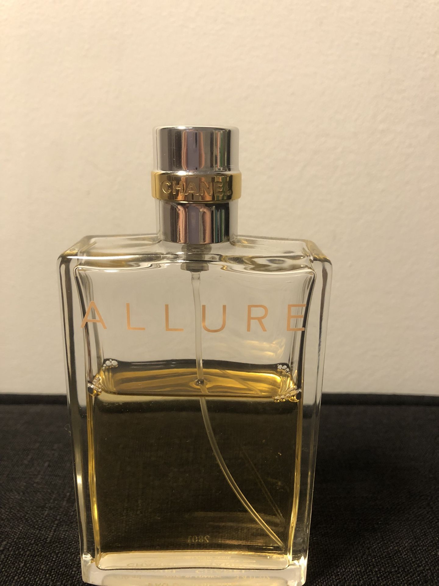 Chanel Allure Perfume Used 60% Full