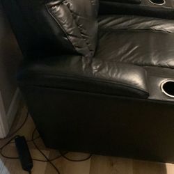 Electric Leather Recliner