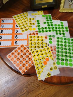 Can anyone use these price stickers?