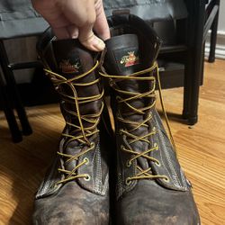 Thorogood Brown Waterproof and Insulated Work Boots for Men