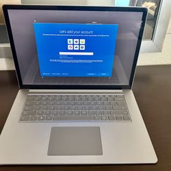 Microsoft Surface Laptop 4 - 15” Touchscreen // 8GB RAM // 256GB Storage // AMD Ryzen 7 Processor // AMD Radeon GPU 