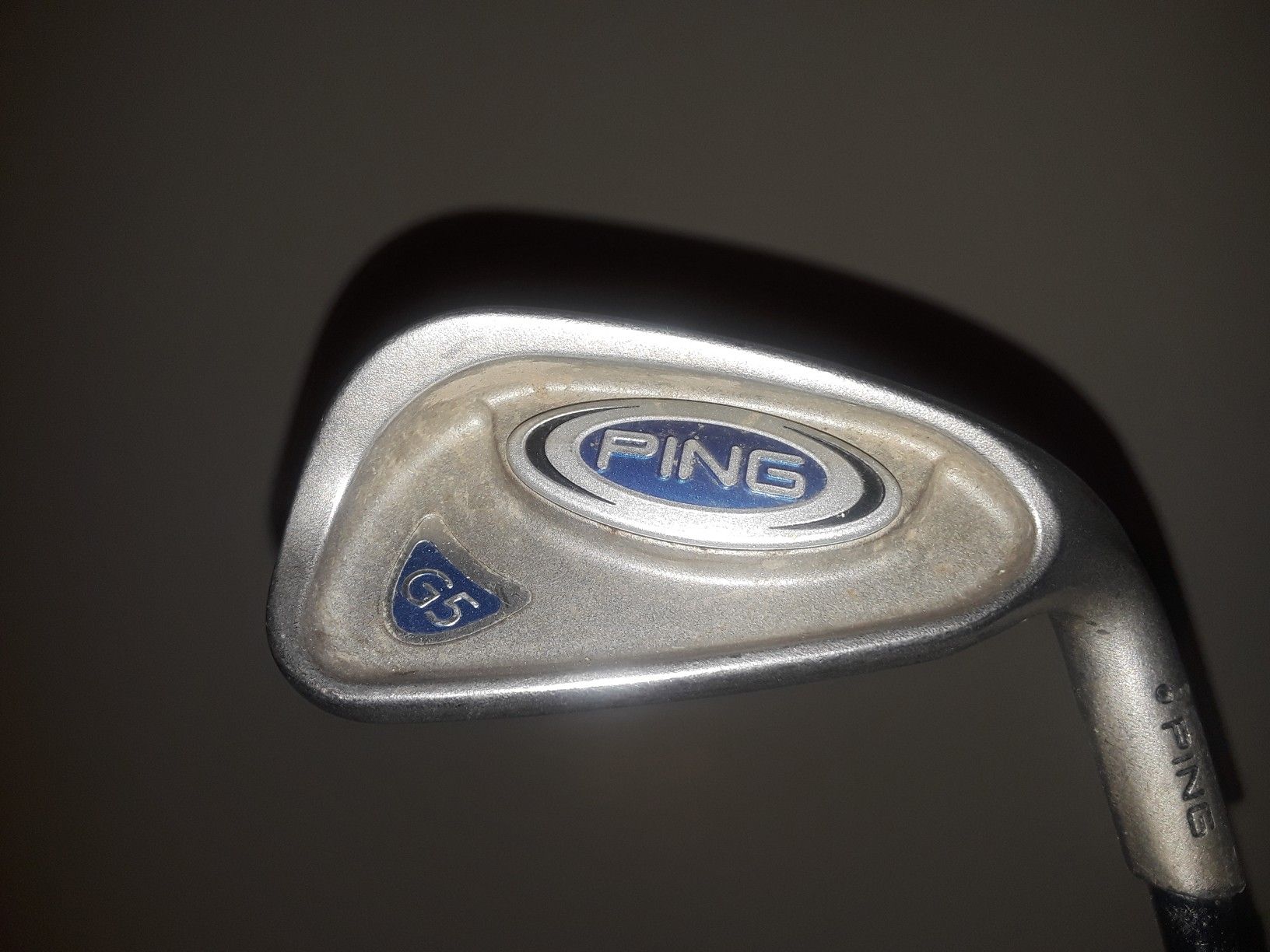 PING G5's. blue dot set irons. 3-PW