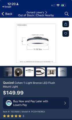 LED Flush Mount Lights (2)