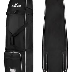 WomenGoloni Golf Travel Bag with Wheels for Airlines, Heavy Duty Golf Club…