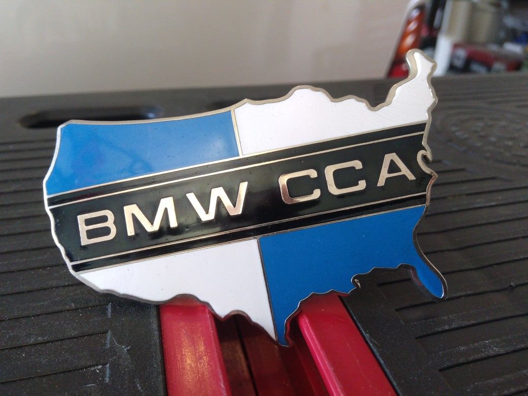 BMW CCA grill badge