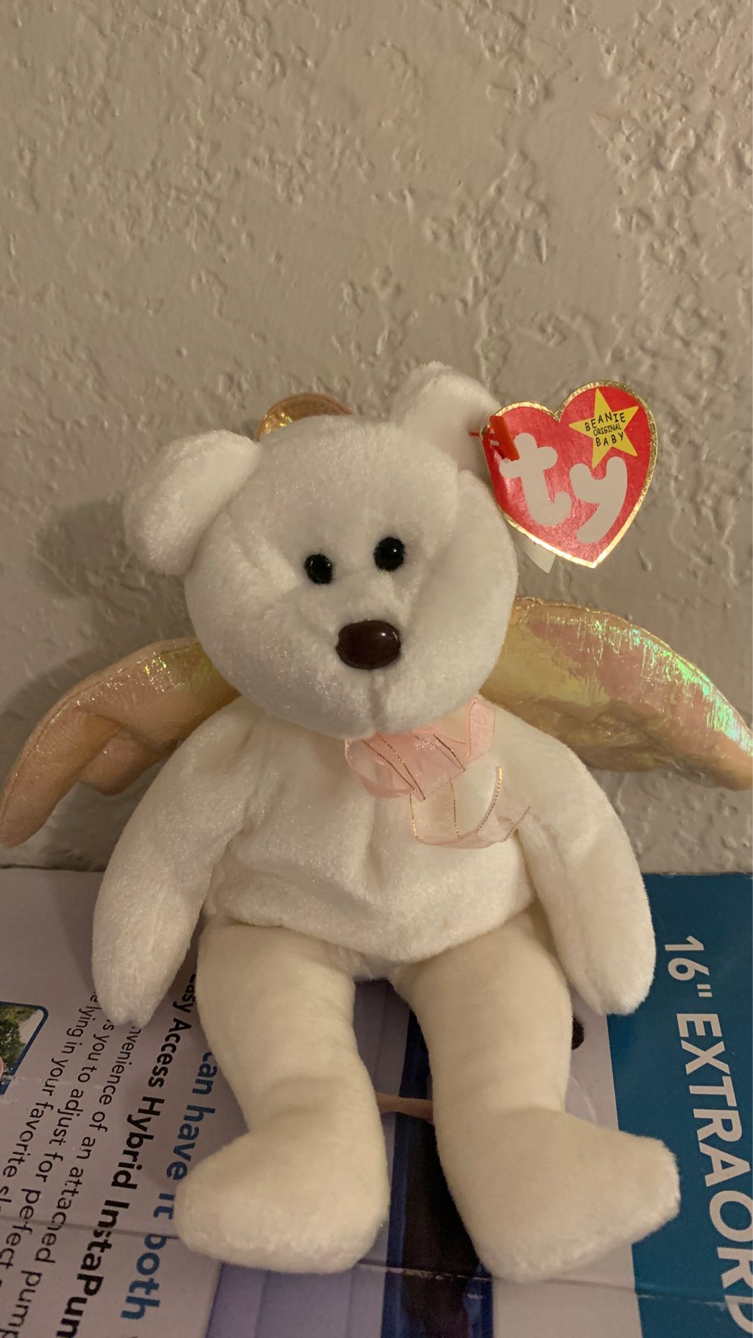 Halo Ty Beanie Baby ( brown nose )