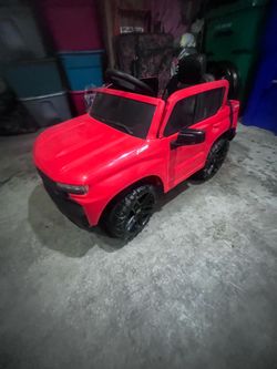 chevrolet electric kids toy car