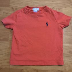 Polo Ralph Lauren baby tshirt used but worn only once size 9M