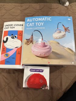 3 Cat toys