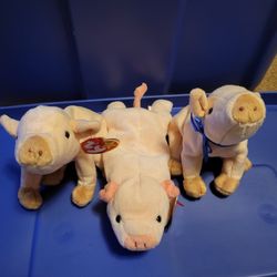 Beanie Baby Pigs